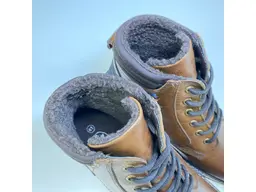 Hnedé pohodlné teplé topánky EVA 727267-vista3