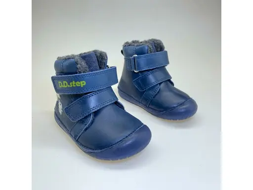 Detské zateplené barefoot topánky D.D.Step DVB022-w070-111