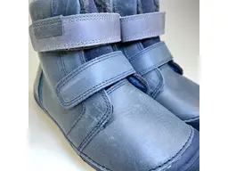 Modré barefoot teplé topánky D.D.Step DVB222-W063-740