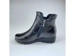 Kožené teplé členkové topánky EVA BUT021-60