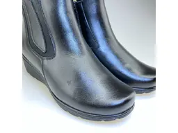 Kožené teplé členkové topánky EVA BUT021-60