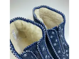 Pohodlné teplé papuče EVA 131-90