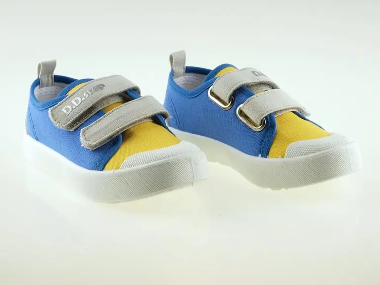 Modro žlté plátenky D.D.Step DTB121-CSB-147B