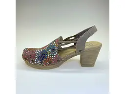 Letné farebné sandále Rieker 66777-90