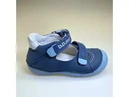 Modré kožené polosandále D.D.Step DJB022-H015-403W