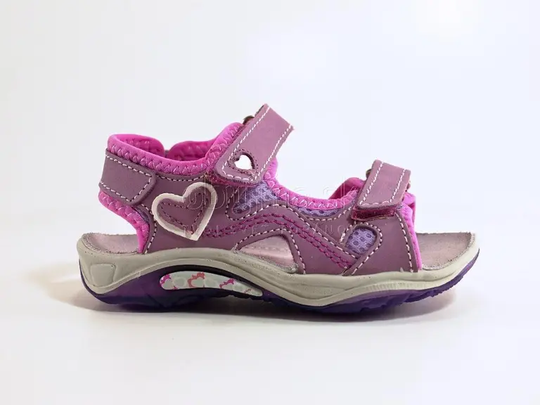 Dievčenské letné fialové sandále Orion