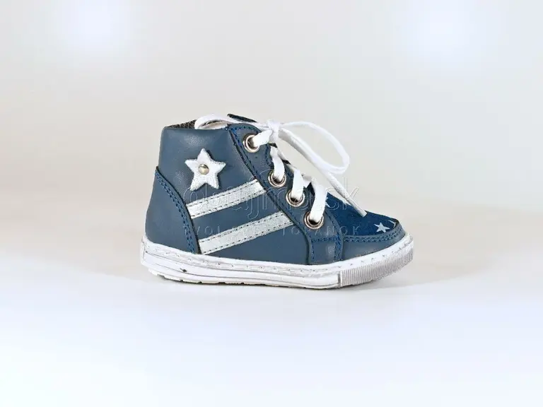 Chutné modré chlapčenské topánky hviezda Wanda