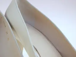 Elegantné prekladané matné béžové lodičky EVA