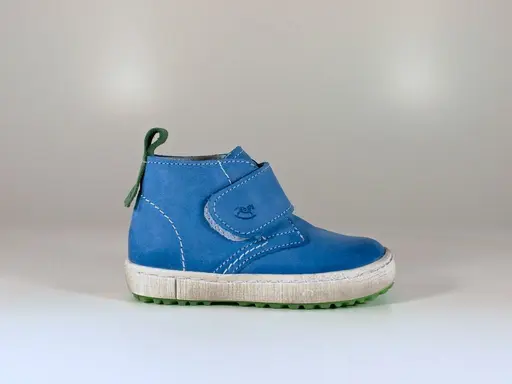 Celokožené fešácke modré topánočky Emel