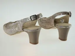 Pohodlné béžové sandále EVA K2863/5023-15