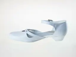 Elegantné biele sandále s kvetinkami EVA