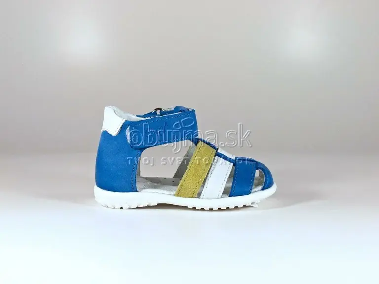 Letné svieže modro farebné sandále EMEL