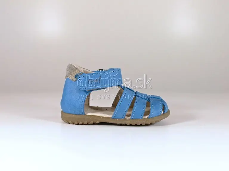 Modré fešné letné sandálky EMEL