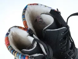 Čierne teplé členkové topánky Rieker Z0123-00