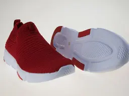 Športové červené textilné botasky Big Star
