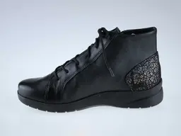 Vychádzkové čierne topánky Alpina 7L91-1