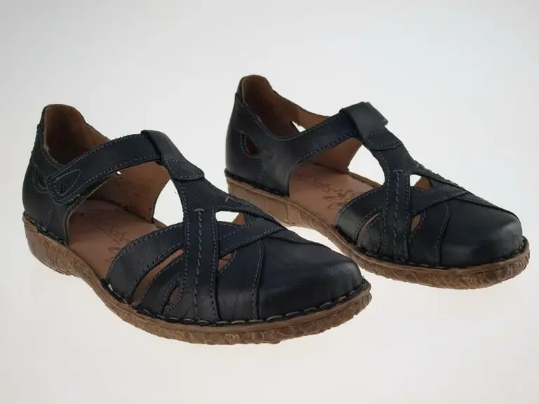 Čierne letné sandále Josef Seibel 79529-60