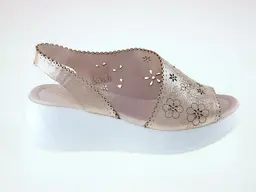 Ružovo perleťové očarujúce sandále Lanqier