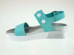 Tyrkysové krásne sandále Presso