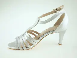 Elegantné strieborné sandále EVA A4621
