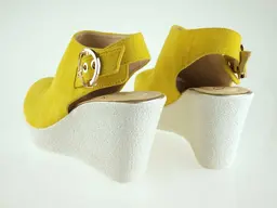 Žlté vyššie sandále Claudio Dessi CD6393