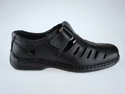 Čierne fešné sandále Askor A85