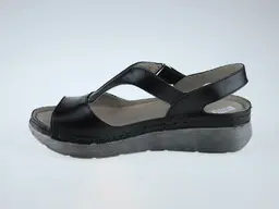 Pohodlné čierne sandále EVA K2980-60