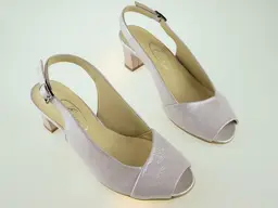 Čarovné fialkové sandále EVA K2960/5023-35