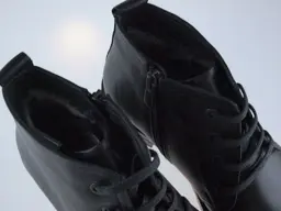 Čierne teplé topánky EVA 81303-60