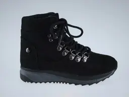 Teplé čierne členkové topánky XTI SCS56970