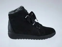 Čierne široké topánky Waldlaufer 910801
