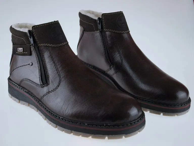 Trendy hnedé teplé topánky Rieker F4152-25