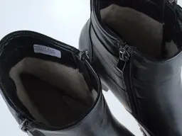Vychádzkové čierne členkové topánky EVA MO242-60