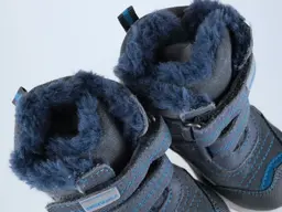 Sivo modré teplé topánky Protetika Luky Grey