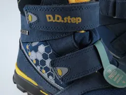 Modré pohodlné teplé topánky D.D.Step DVB219-F651-705A