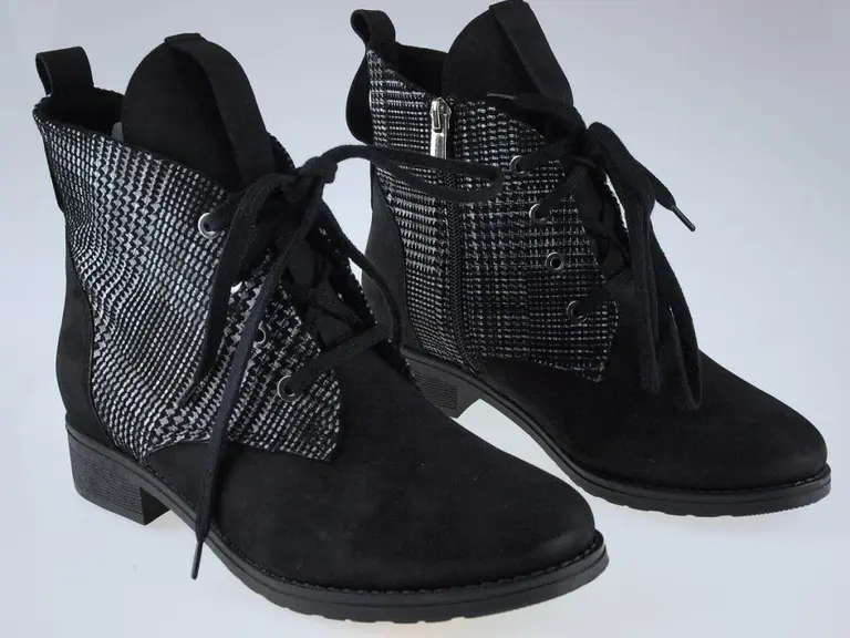 Čierne krásne topánky EVA K3034-60