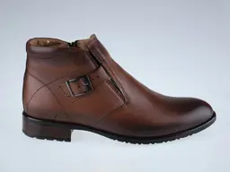 Elegantné hnedé teplé topánky EVA I091-606