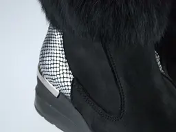 Krásne čierne teplé topánky Claudio Dessi CD6749-60