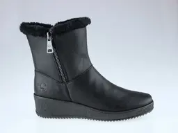 Čierne teplé topánky Rieker Y4471-00