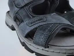 Sivé letné sandále Rieker 26154-14