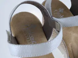 Strieborné letné sandále Rieker 68559-80