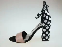 Čierno biele letné sandále Karino ASP2983