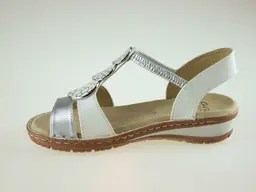Biele letné sandále ARA 12-27242-77