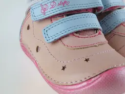 Ružové kožené botasky D.D.Step DPG020-018-43W