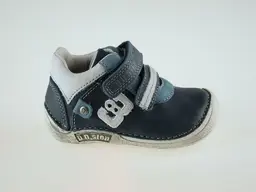 Modré kožené botasky D.D.Step DPB020-018-43CW