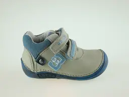 Sivé kožené botasky D.D.Step DPB020-018-43BW