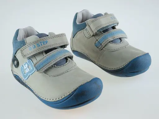 Sivé kožené botasky D.D.Step DPB020-018-43BW