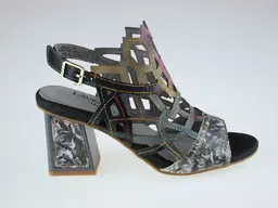 Exkluzívne sivé sandále Laura Vita Hackio04