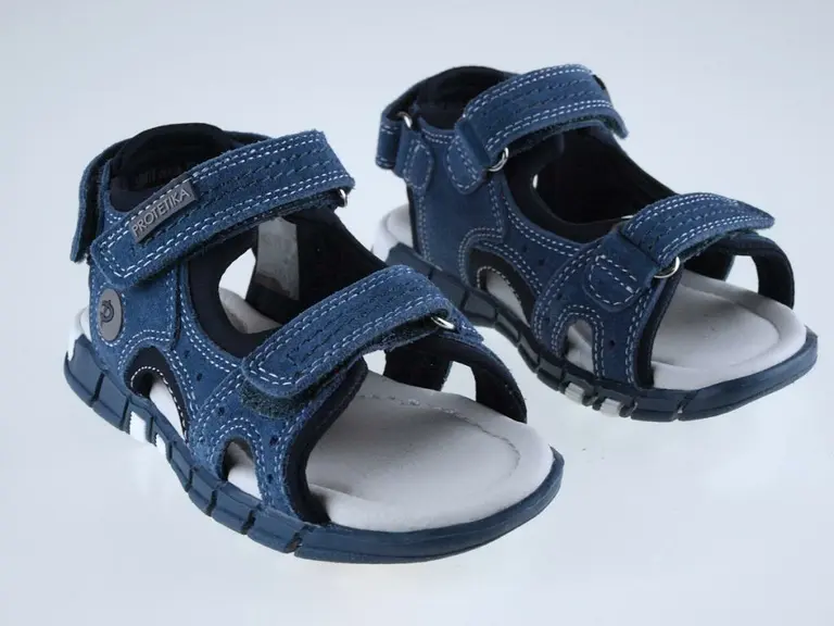 Letné modré sandálky Protetika Sedrik denim