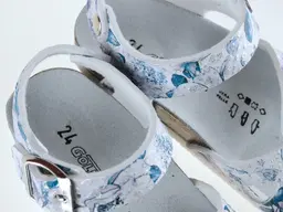 Bielo modré sandálky Biomodex 1846TR
